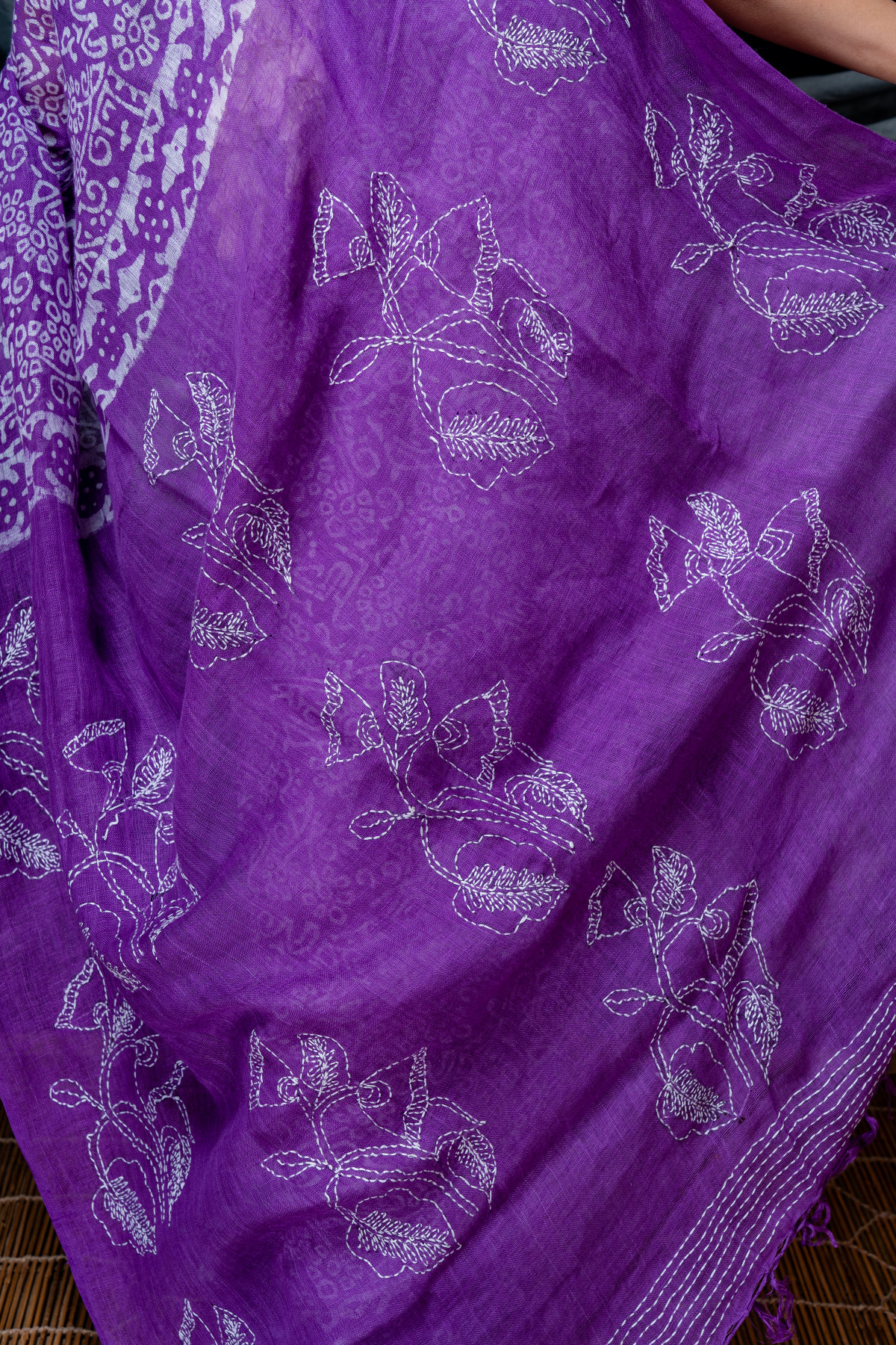 Linen Saree